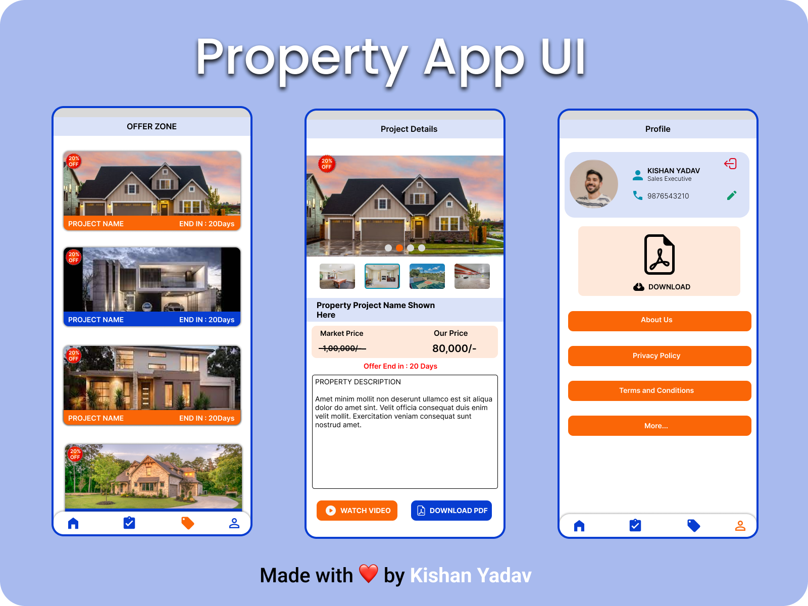 Property App UI In Figma By Kishan Yadav On Dribbble