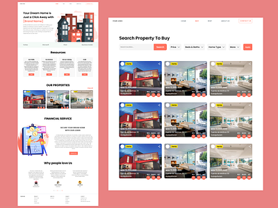 Real estate Website Design landing page property filter page property landing page property search page property web property web design real estate real estate design real estate filter page real estate landing page real estate search page real estate web design real estate web] ui ui design ui ux design ux design web design