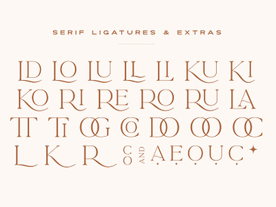 La Luxes Font Duo + Logos (Updated!)