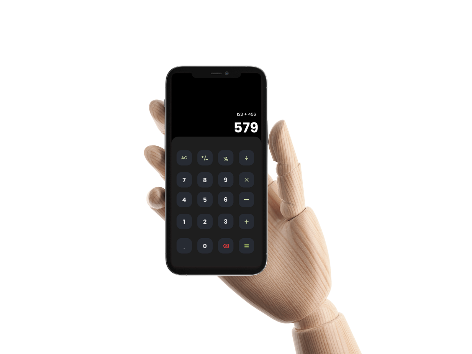 Simple calculator design by Nani Samireddy on Dribbble