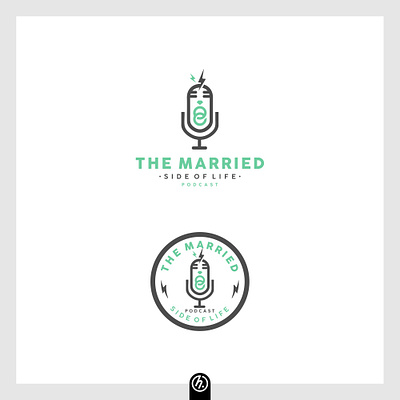 Logo Design for The Married - Podcast branding design graphic design illustration podcast design typography vector