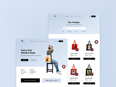 Totes by kwanum website bags branding ecommerce fashion graphic design menfashion responsive design totesbags ui webdesign womenfashion