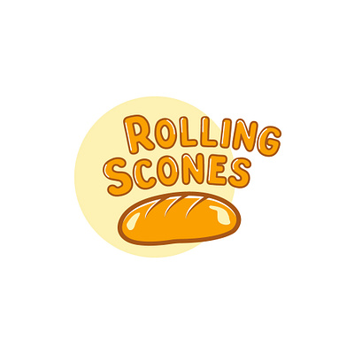 Daily Logo Challenge | Day 44 | Rolling Scones design graphic design illustration logo vector