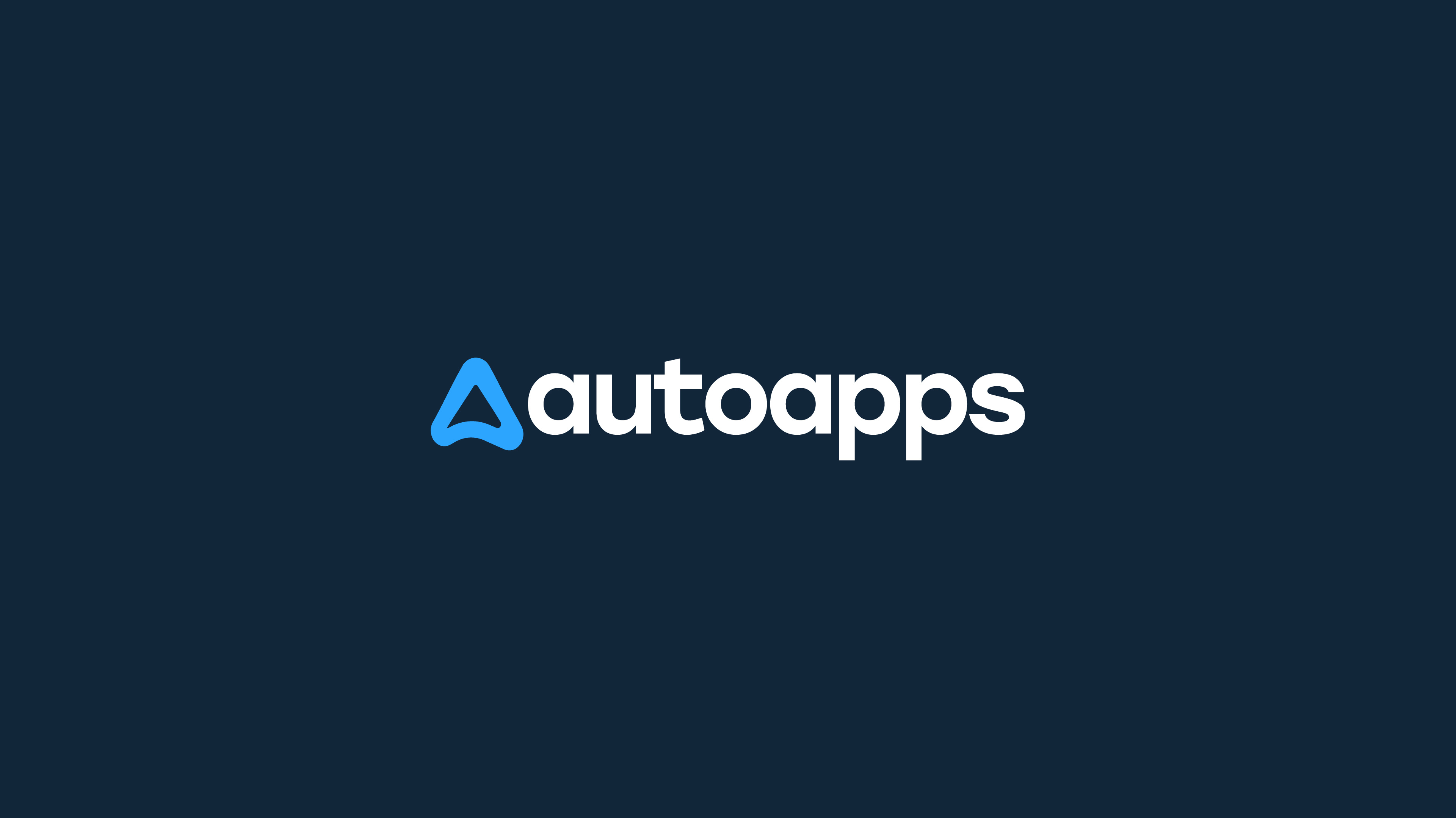 AutoApps - Logo & Brand Identity brand guide graphic design illustration logo desgin logo design minimalist modern typography ux vector