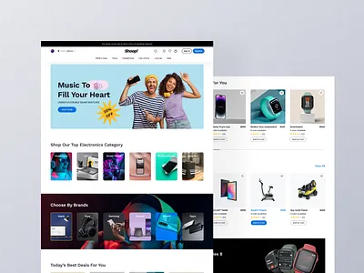 Shoop! - E-Commerce Product Website e commerce design e commerce shop e shop ecommerce product page ecommerce store ecommerce website ecommerceweb landing page design marketplace minimal modernwebui online shop online shopping online store product productsellwebdesign store ui uidesign ux