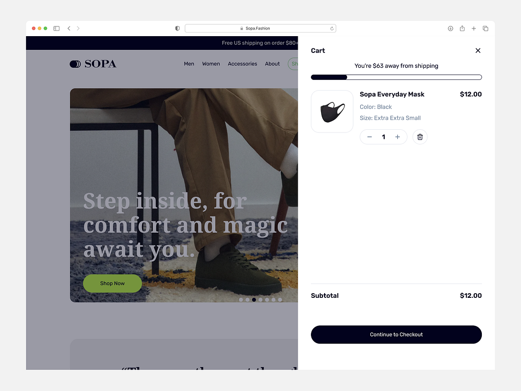 Ecommerce Cart UI by SadaX - UI/UX Design Agency on Dribbble