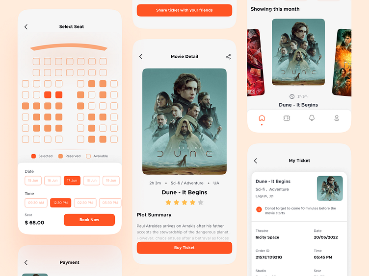 movie-booking-by-satya-ranjan-swain-on-dribbble