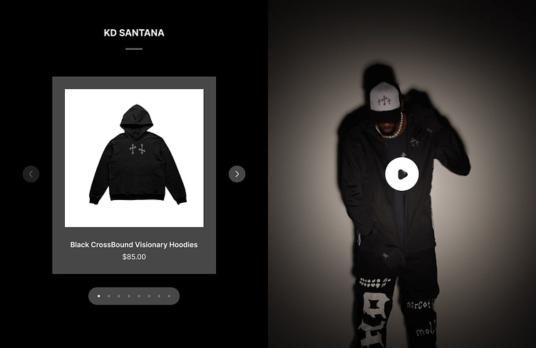 Clothing Website on desktop and mobile by fullymadeking on Dribbble