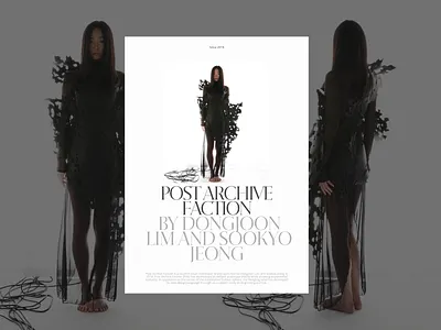 Poster | POST ARCHIVE FACTION behance branding daily design dribbble figma graphic design poster posters type typography ui ux web webdesign