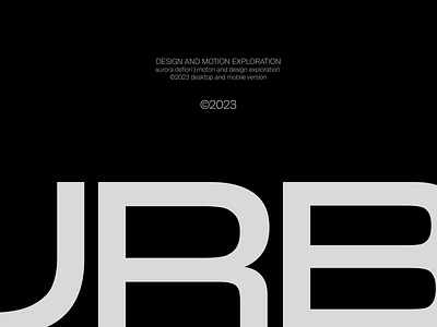 Urbe™︎ - ©2023 | Layout Exploration animation branding design graphic design motion graphics typography ui userinterface ux