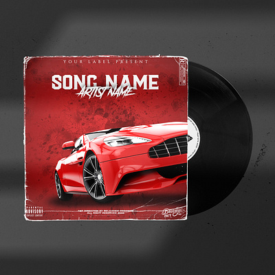 Red car – Premade cover art album cover art car car album cover car art car dribbble car mixtape cover car wallpaper cd cover cover art design graphic design mixtape cover red red car