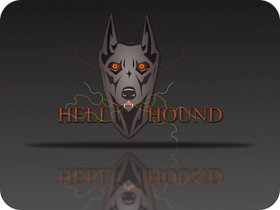 HellHound_Logo_Design app branding design graphic design illustration logo typography ui ux vector