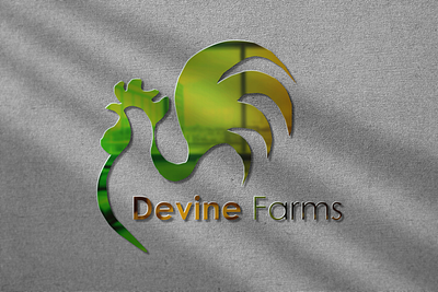Devin's farms branding graphic design logo