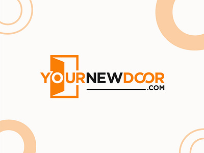 Your New Door Logo Design. branding business company design door doorlogo flat furniture furniturelogo graphic design logo logodesign logodesigner logomaker logos logotype modern text typography vector