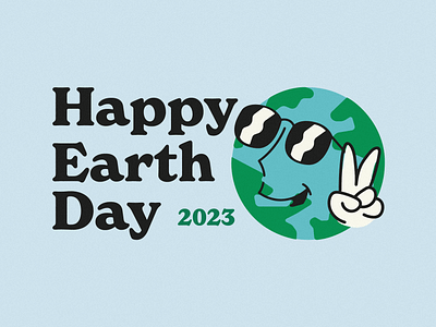 Earth Day 2023 branding design earth earth day graphic design icon illustration logo poster poster design retro vintage