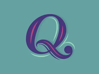 36 Days of Type - Q 36 days of type illustration lettering q typography