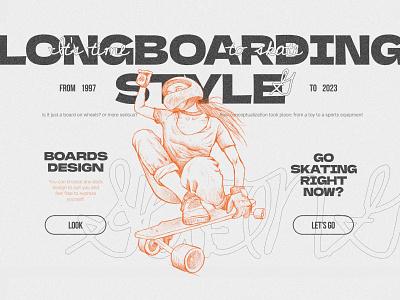 Longboarding board craft design drawing illustration longboard rozov skating ui visualisation wnbl