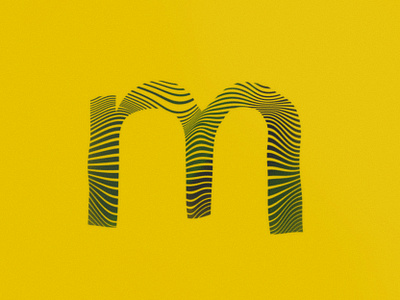 Letra M 36daysoftype 36daysoftype10 branding design designer gradient grain graphic design illustration letra m letter m m noise type type design type designer type m types typography waves