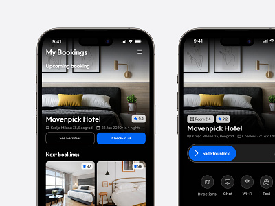 Hotel Booking App → Case Study app design booking app check in app hotel app hotel booking hotel booking app hotel locker locker app rental app renting travel app ui design user interface vacation app