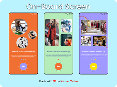 On-Board Screen UI graphic design ui