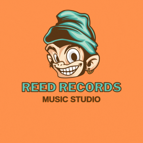 reed record logo 3d animation branding graphic design logo