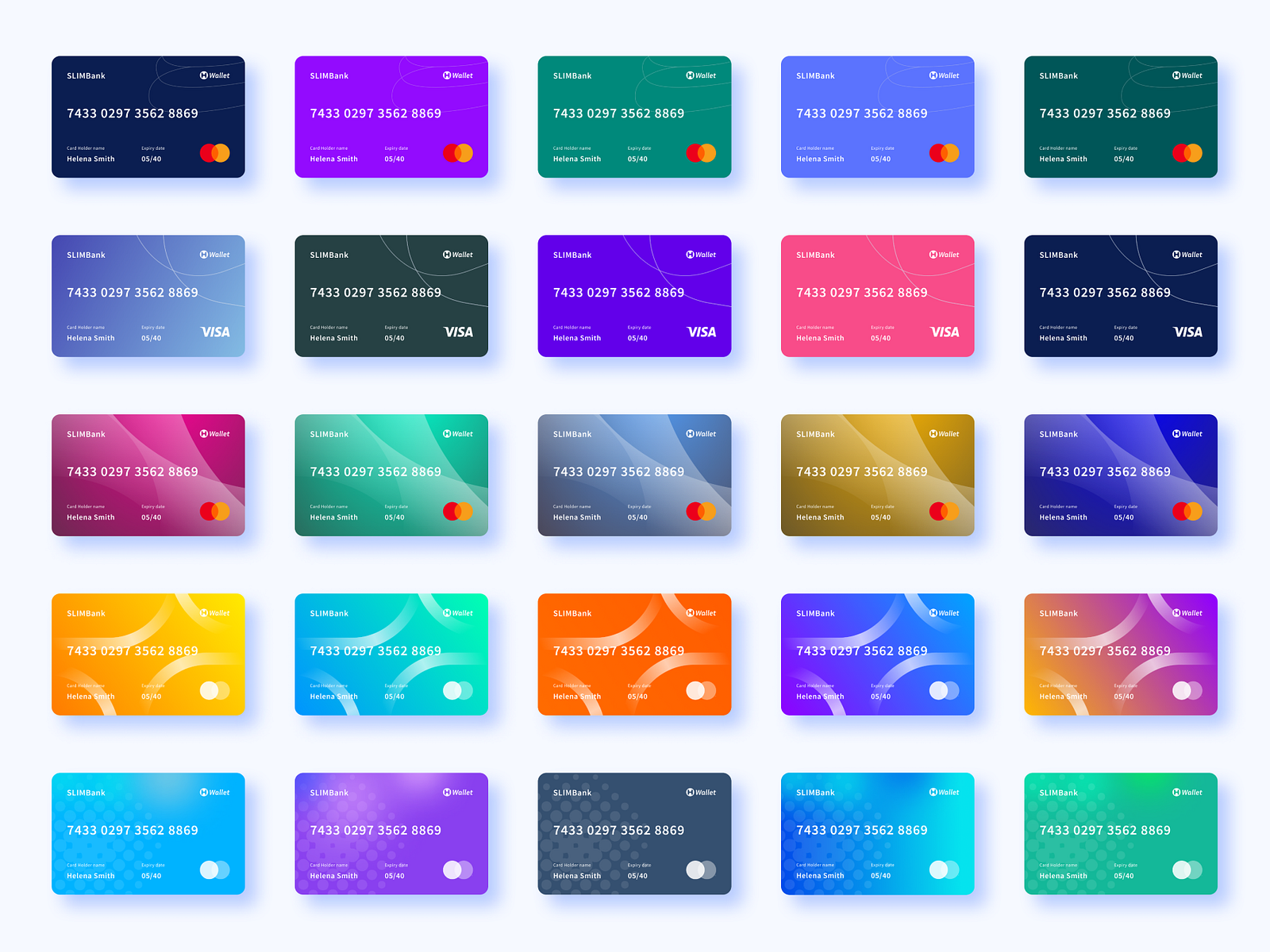 Credit Card by Parinya on Dribbble