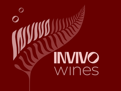 #89 Invivo Wines brand identity branding daily 100 daily 100 challenge design graphic design invivo invivo wines logo logo design new zealand rebrand rebranding wine wine brand winery