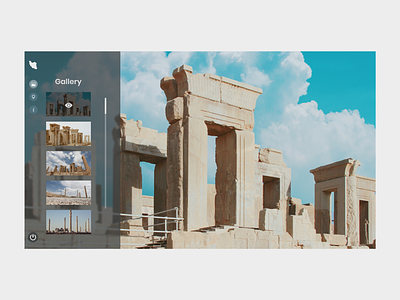 Discovery of Iranian Culture & Heritage figma graphic design ui ux web webdesign