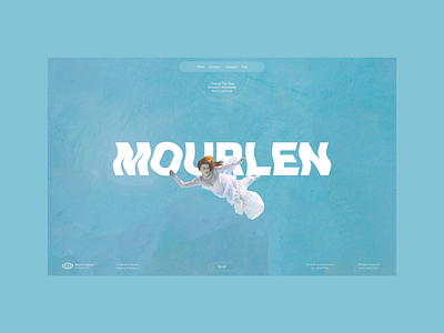 Mourlen branding design graphic design logo typography