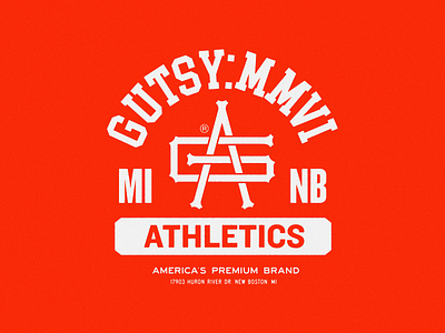 Gutsy Alternative T-Shirt Graphic Logo Lookup! agency baseball concept daily design graphic design logo designer logo mark minimal sports typography