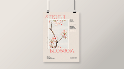 Poster for the Botanical Garden ai design graphic design poster ps typography