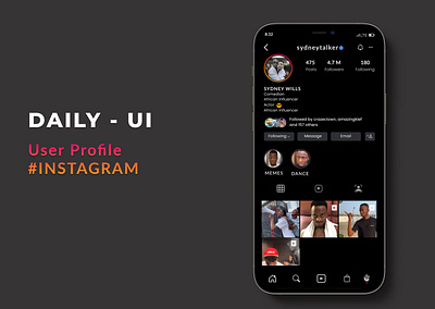 User profile.. app branding design graphic design illustration logo ui ux