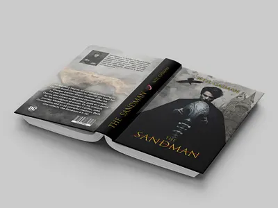Book Cover - The Sandman book cover design graphic design illustration photoshop typography