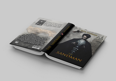 Book Cover - The Sandman book cover design graphic design illustration photoshop typography