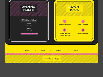 Fancy Restaurant Web UI 6 fancy figma neon restaurant ui uidesign uiux