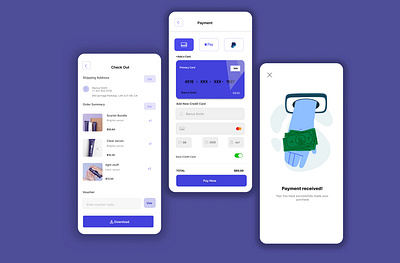 Payment feature ux design app design ui