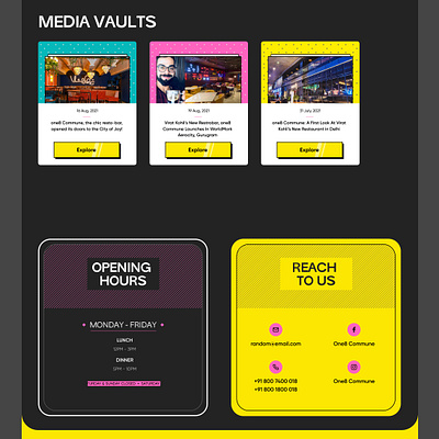 Fancy Restaurant Web UI 5 design fancy figma restaurant ui uidesign uiux