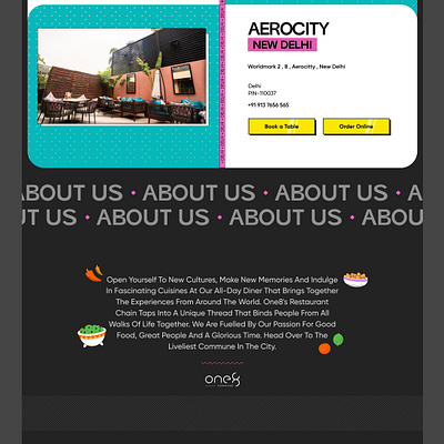 Fancy Restaurant Web UI 3 design figma indian restaurant ui uidesign uiux