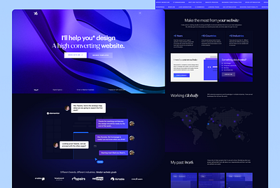 Yassine - Freelance UX/UI Designer elegant portfolio ui ux website design