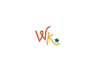 WK Studio avatar design icon illustration logo monogram vector