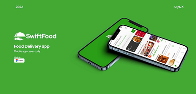 SwiftFood | Food Delivery Mobile App app design food delivery app food ordering app mobile app modern design ui