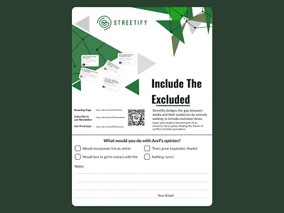 Flyer design figma flyer journalism ui