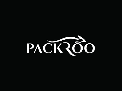PackRoo design logo minimalist modern