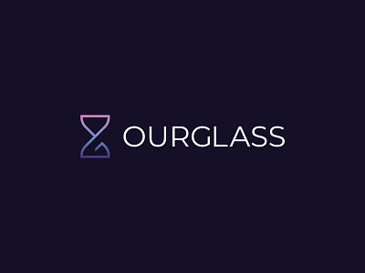 OurGlass design logo minimalist modern