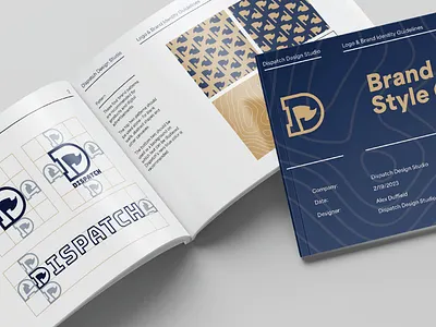 Dispatch Brand Identity Style Guide adobe illustrator adobe photoshop brand design brand identity branding colorful design graphic design identity illustration illustrator logo mock up mockup photoshop publication style style guide vector