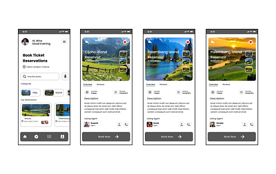 Travel ticket booking application part 1 3d animation branding graphic design logo motion graphics ui