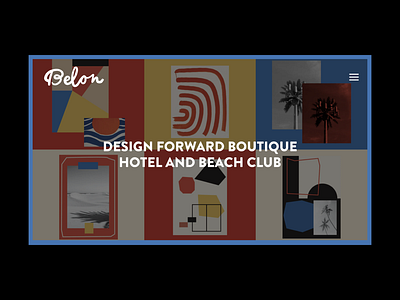 Belon design website