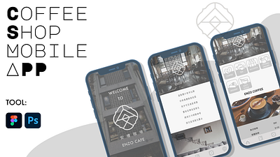 Coffee shop mobile App UI app coffee design ui ux