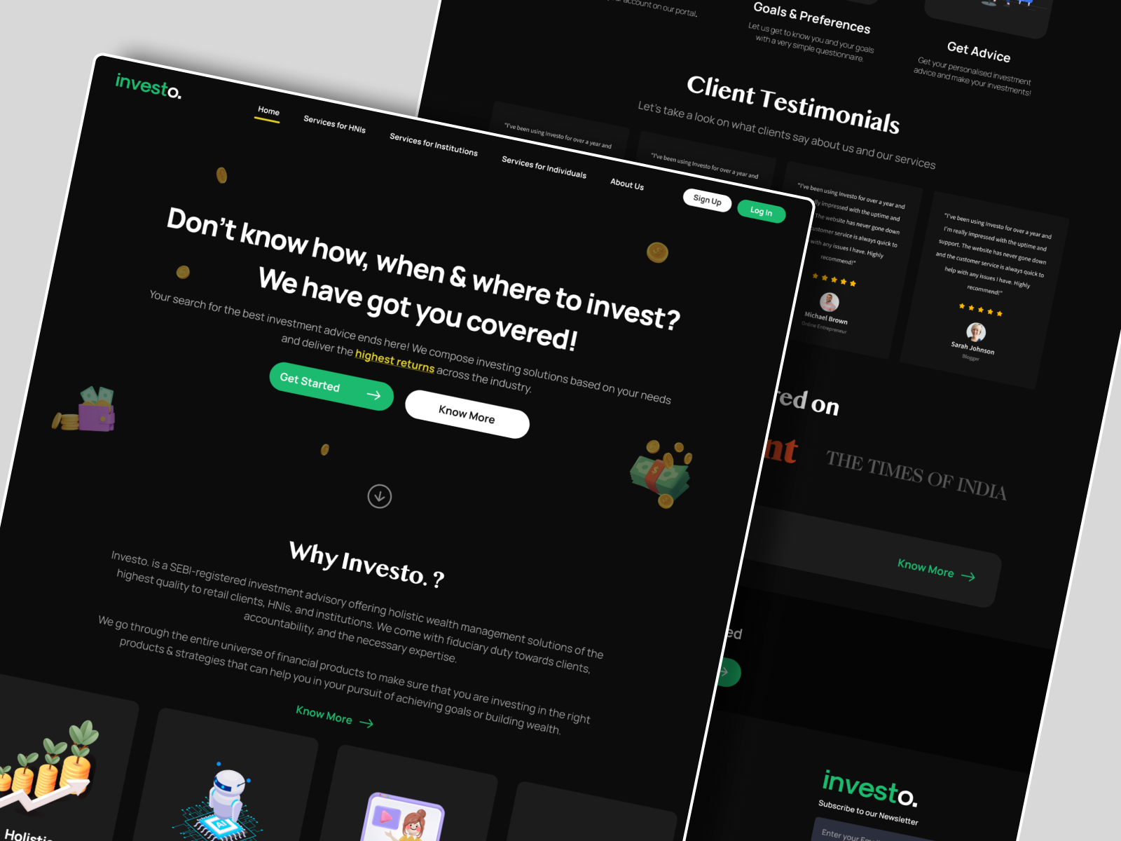 Example of Website Design