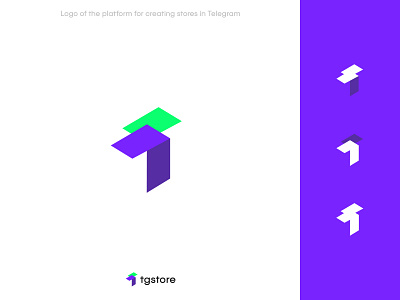 TGStore brand first graphic design logo logotype online platform store telegram бренд графический дизайн лого логотип магазин онлайн онлайн магазин первый телеграм